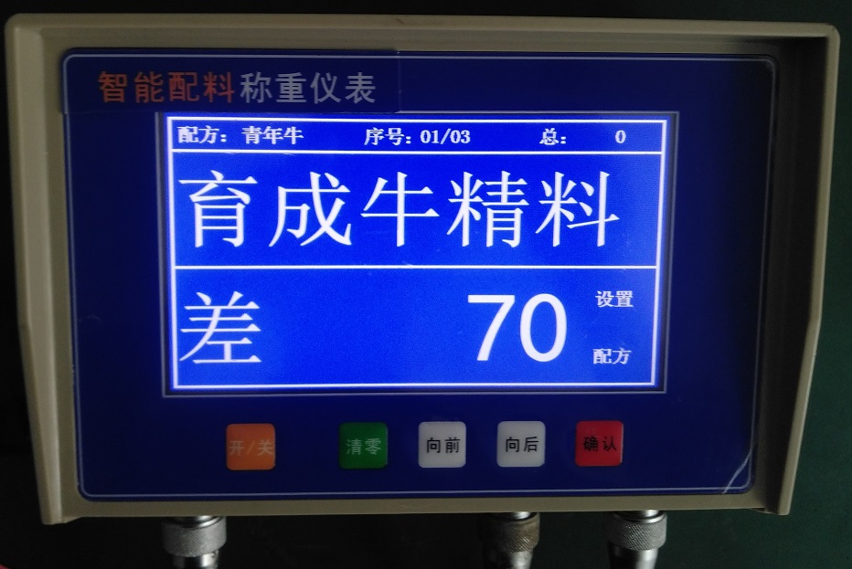 智能配料稱(chēng)重儀表